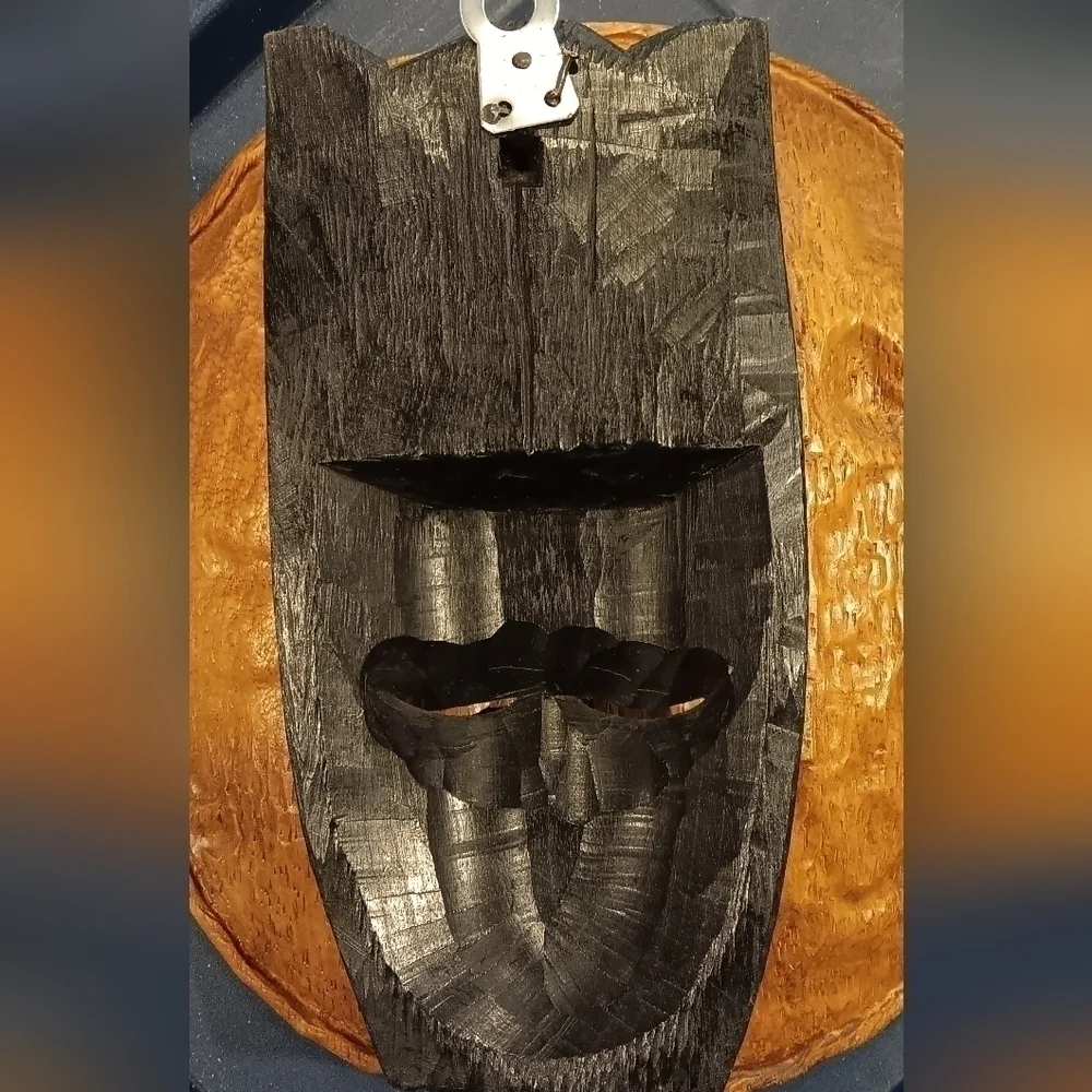 Vintage carved tribal mask